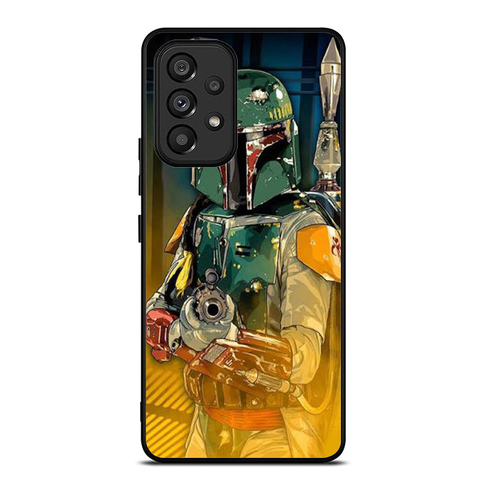 Boba Fett Heros Star Wars Art Samsung A53 Case