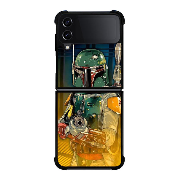 Boba Fett Heros Star Wars Art Samsung Z Flip 4 Case
