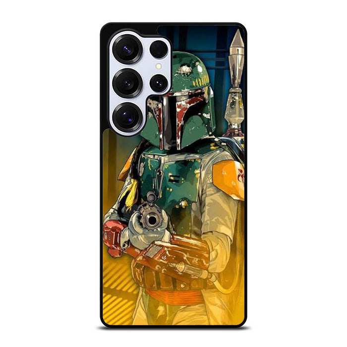 Boba Fett Heros Star Wars Art Samsung S25 Case
