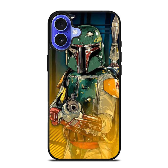 Boba Fett Heros Star Wars Art iPhone 16 Case