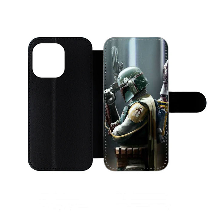 Boba Fett Heros Star Wars iPhone Wallet Case