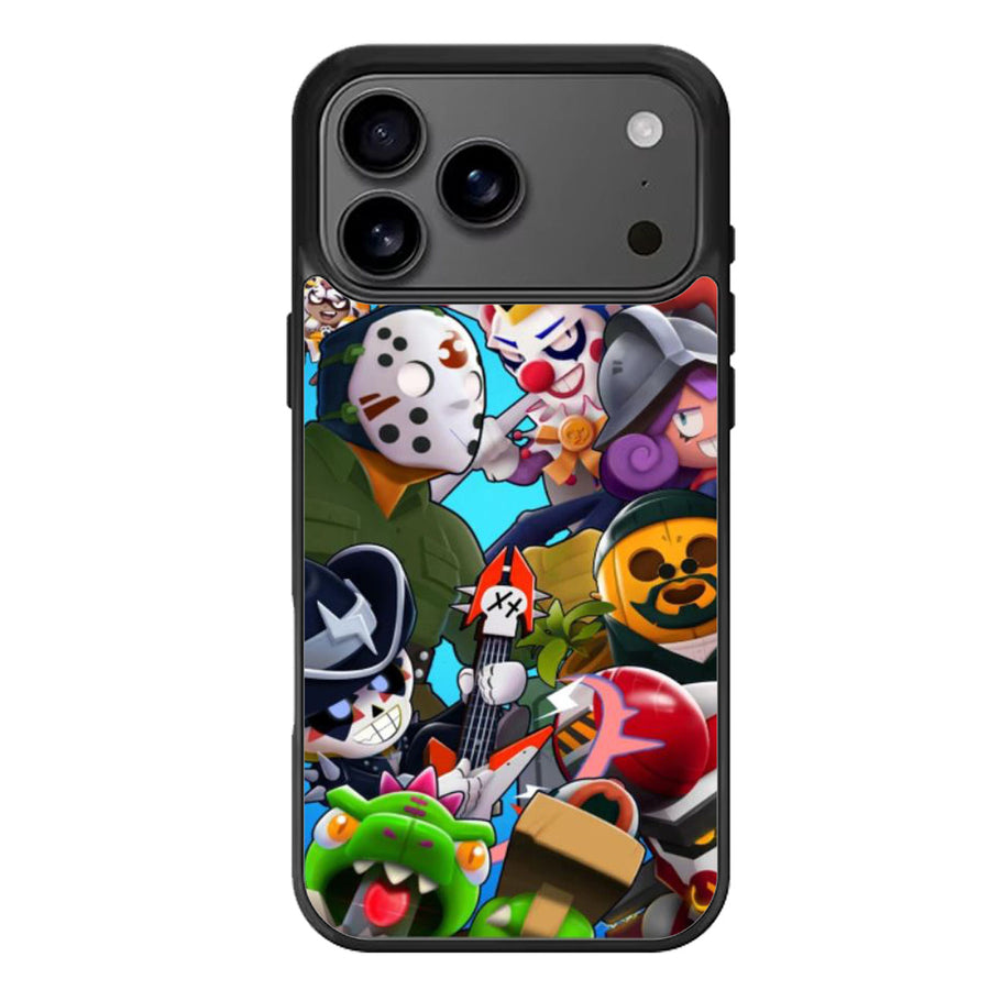 Brawl Stars Wallpaper iPhone 17 Case