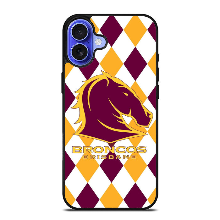 Brisbane Broncos Logo iPhone 16 Case