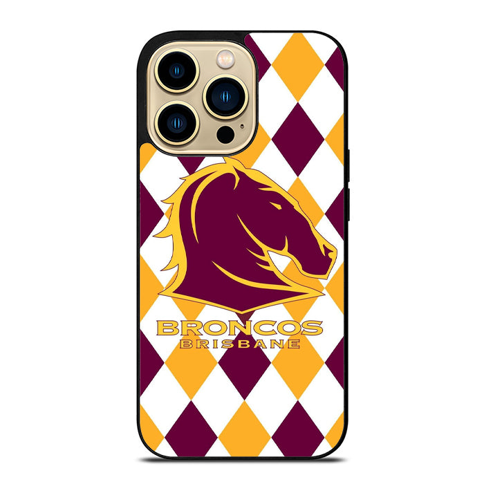Brisbane Broncos Logo iPhone 15 Case