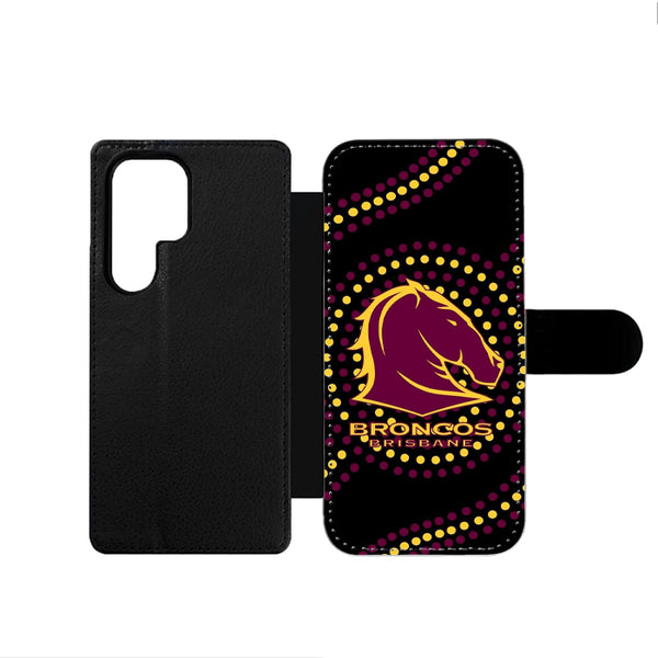 Brisbane Broncos Samsung Wallet Case