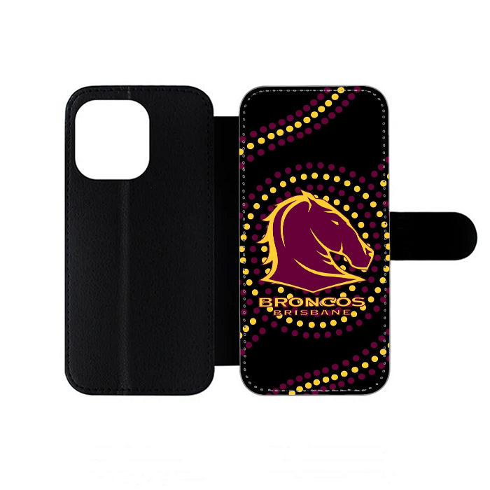 Brisbane Broncos iPhone Wallet Case