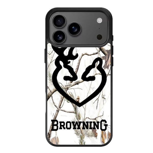 Browning Deer Love Realthree iPhone 17 Case