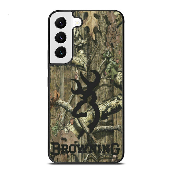 Browning Logo Deer Camo Samsung S21 Case