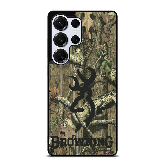 Browning Logo Deer Camo Samsung S25 Case
