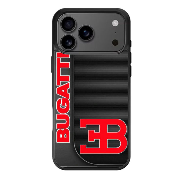 Bugatti Black Red iPhone 17 Case