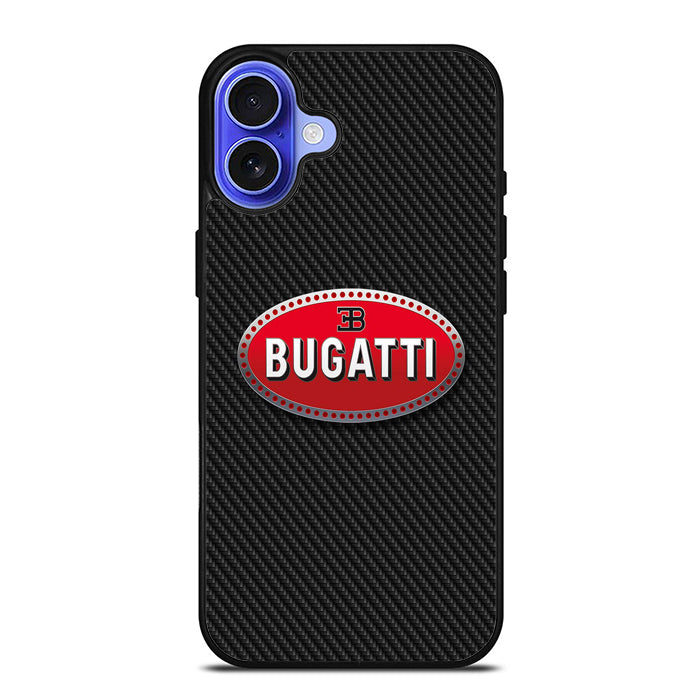 Bugatti Emblem Logo iPhone 16 Case