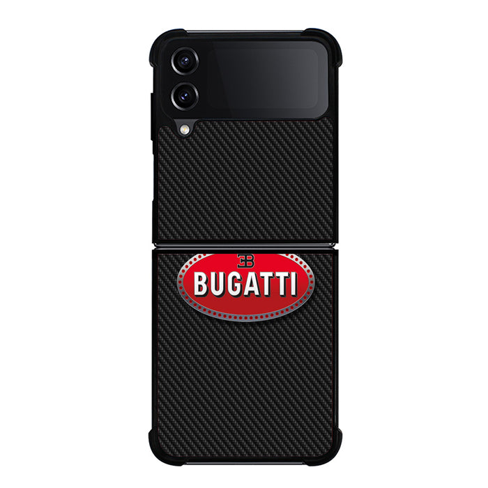 Bugatti Emblem Logo Samsung Z Flip 4 Case