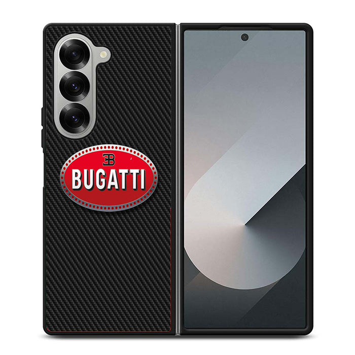 Bugatti Emblem Logo Samsung Z Fold 6 Case