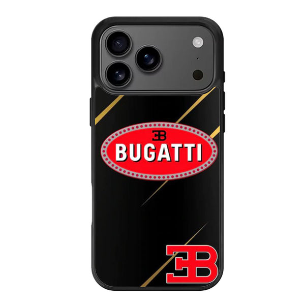 Bugatti Logo Metallic iPhone 17 Case