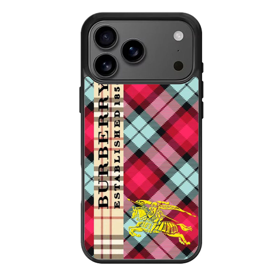 Burberry Pattern iPhone 17 Case
