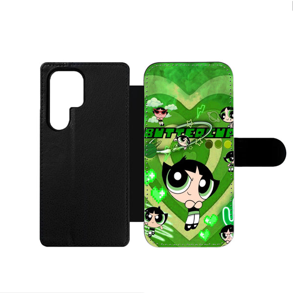 Buttercup Powerpuff Girls Cartoon Samsung Wallet Case