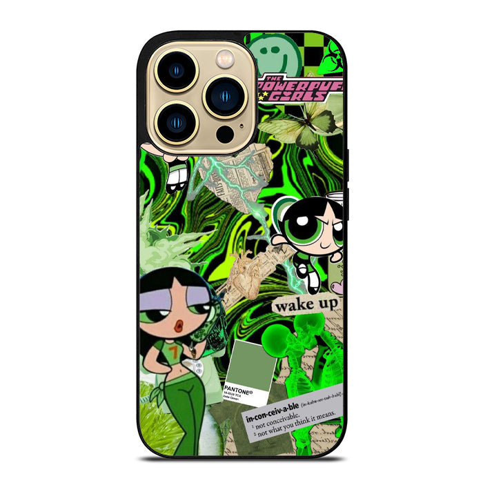 Buttercup Powerpuff Girls Collage iPhone 15 Case
