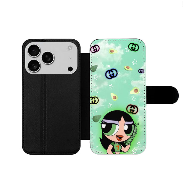 Buttercup Powerpuff Girls iPhone 17 Wallet Case