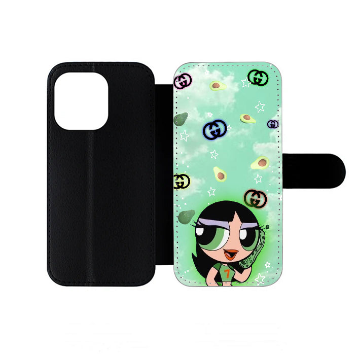 Buttercup Powerpuff Girls iPhone Wallet Case