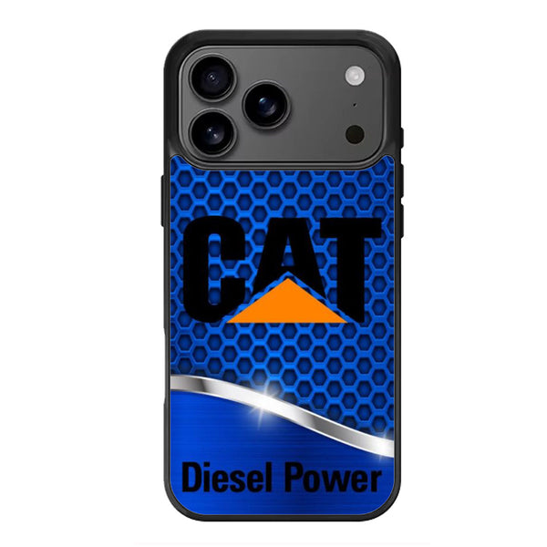 Cat Caterpillar Diesel Power Blue iPhone 17 Case
