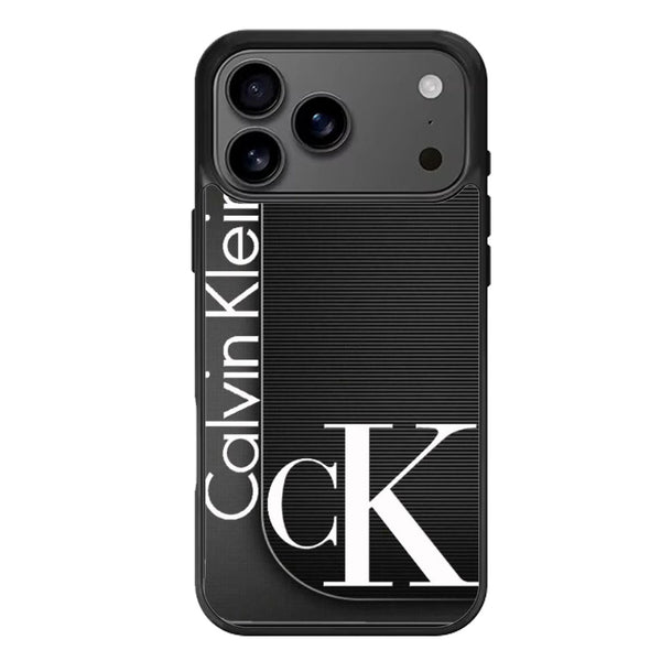 Calvin Klein Black White iPhone 17 Case