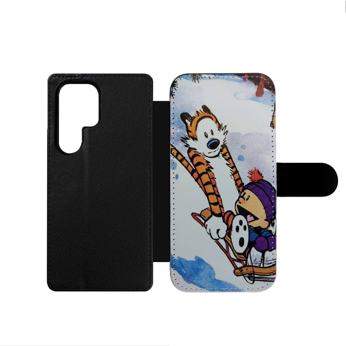 Calvin And Hobbes Comics Samsung Wallet Case