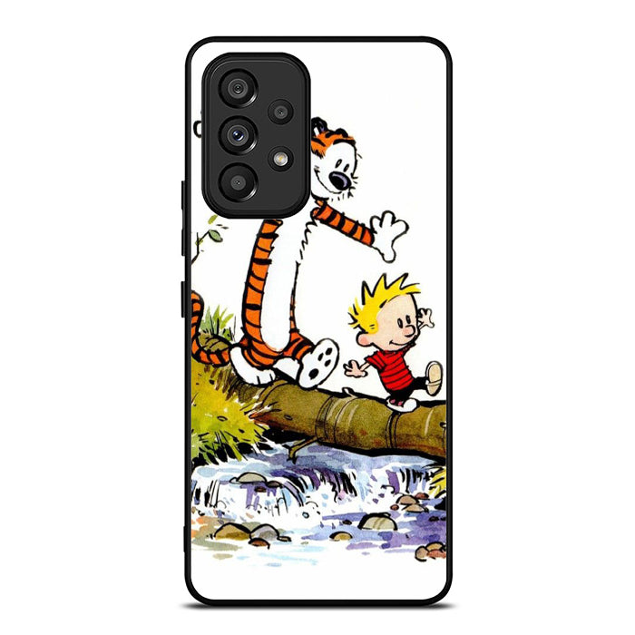Calvin And Hobbes Run Samsung A53 Case