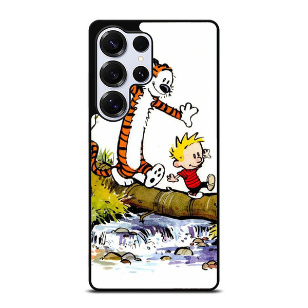 Calvin And Hobbes Run Samsung S25 Case