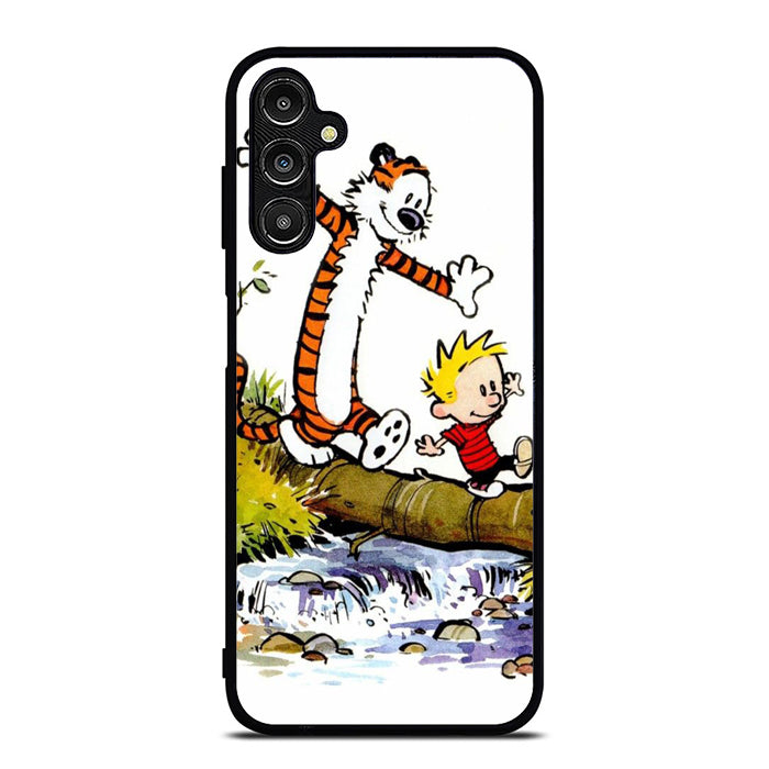 Calvin And Hobbes Run Samsung A14 Case