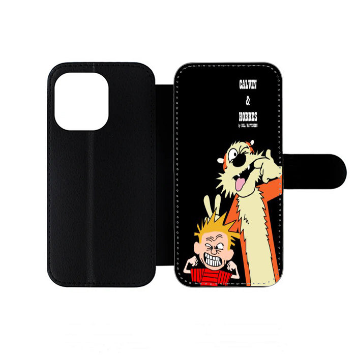 Calvin And Hobbes iPhone Wallet Case