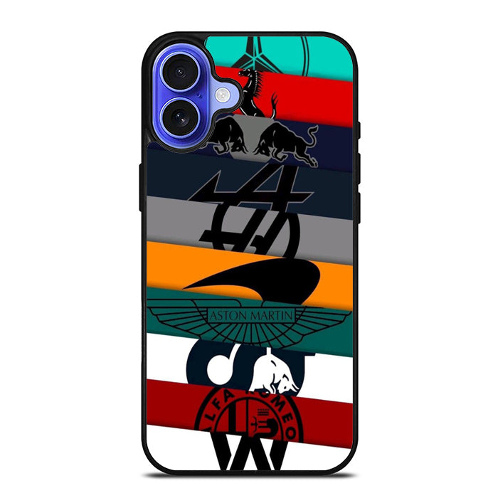 Car Logo Collage iPhone 17 Case