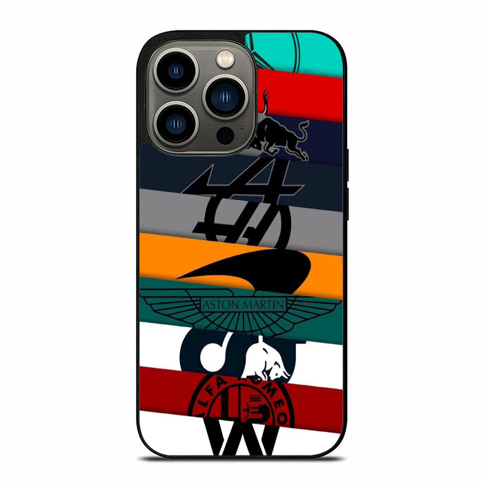 Car Logo Collage iPhone 13 Case
