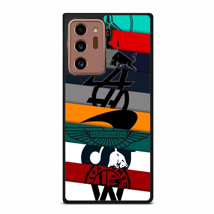 Car Logo Collage Samsung Note 20 Case