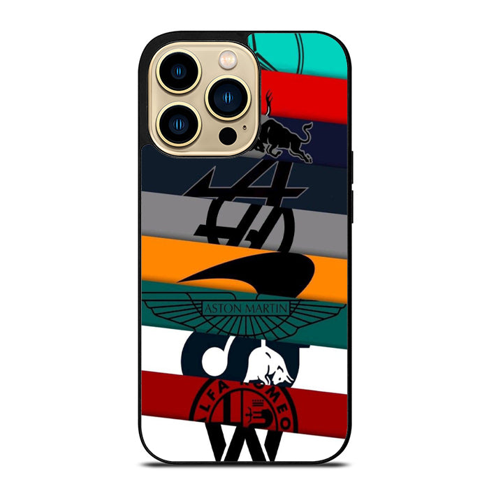 Car Logo Collage iPhone 14 Case