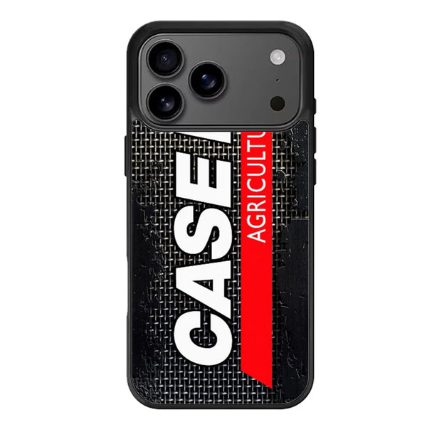 Case Ih Agriculture Black Metal iPhone 17 Case