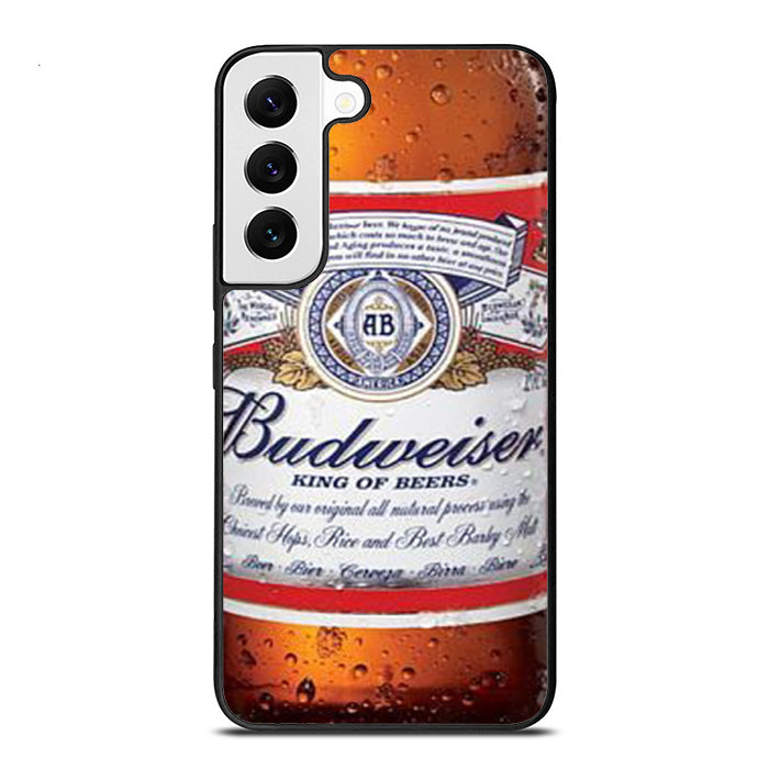 Cerveja Budweiser Garrafa Samsung S21 Case