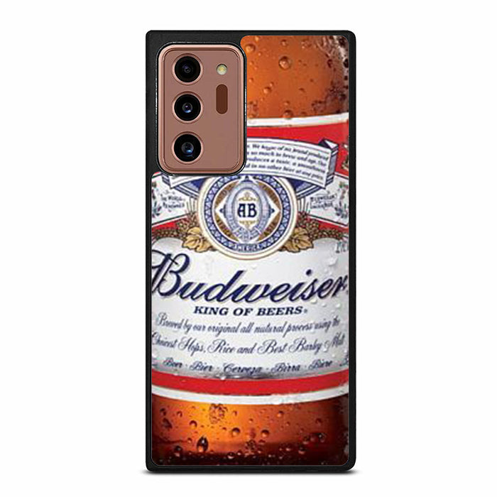Cerveja Budweiser Garrafa Samsung Note 20 Case