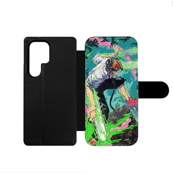 Chainsaw Man Manga Samsung Wallet Case