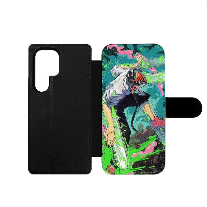 Chainsaw Man Manga Samsung Wallet Case