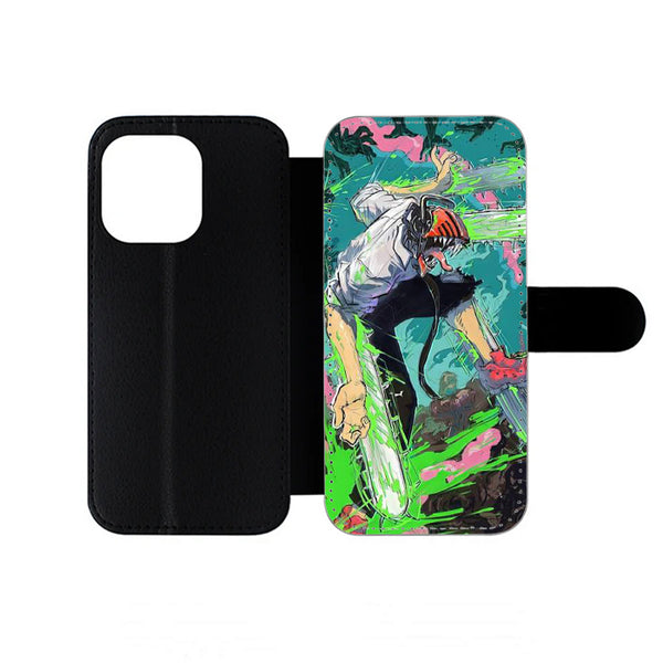 Chainsaw Man Manga iPhone Wallet Case
