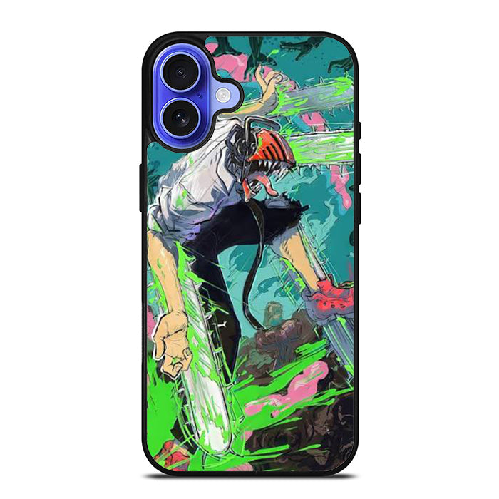 Chainsaw Man Manga iPhone 16 Case