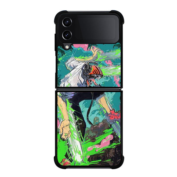 Chainsaw Man Manga Samsung Z Flip 4 Case