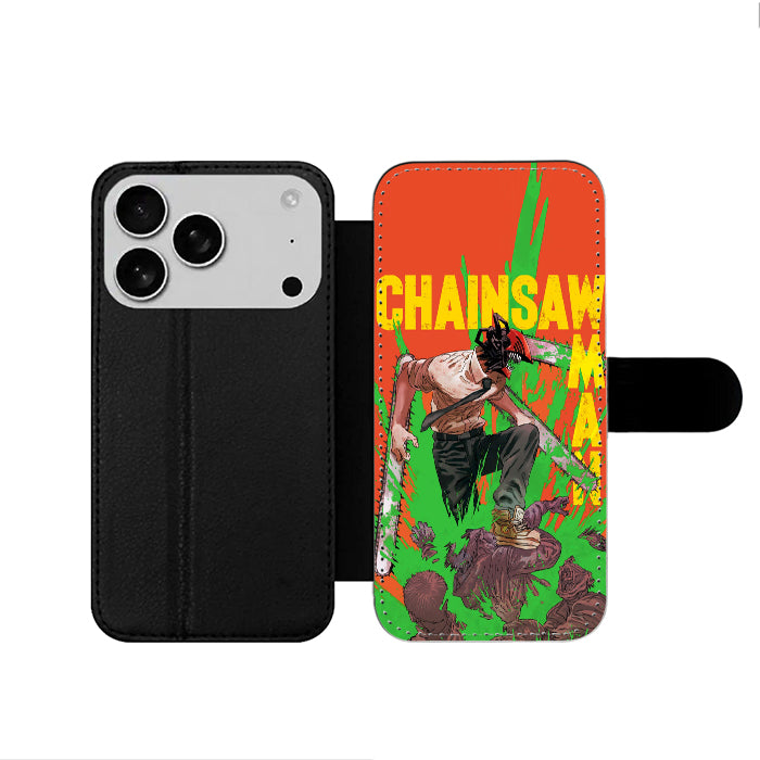 Chainsaw Man iPhone 17 Wallet Case