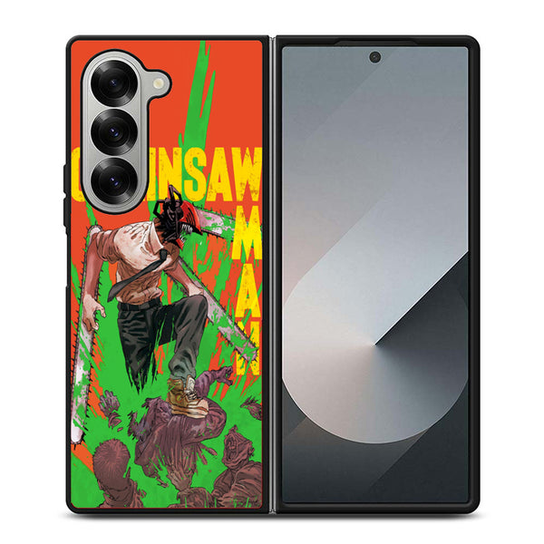 Chainsaw Man Samsung Z Fold Case