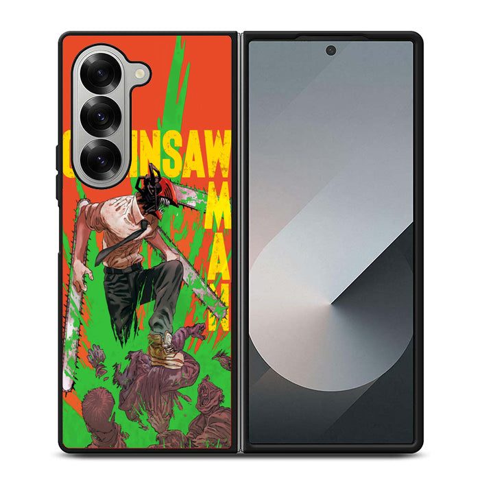 Chainsaw Man Samsung Z Fold 6 Case