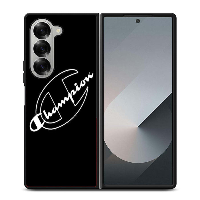 Champion Black Samsung Z Fold Case