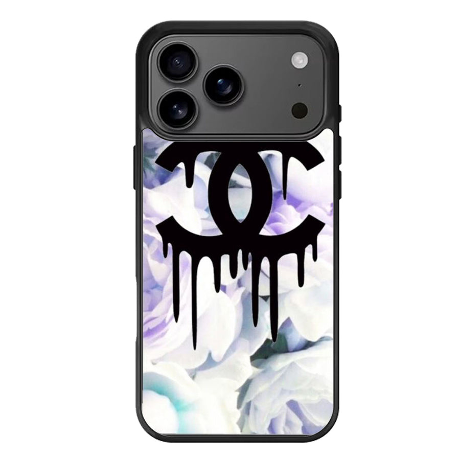 Chanel Rose White iPhone 17 Case
