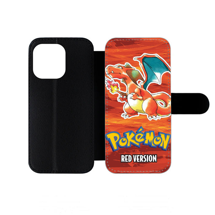 Charizard Red Version iPhone Wallet Case