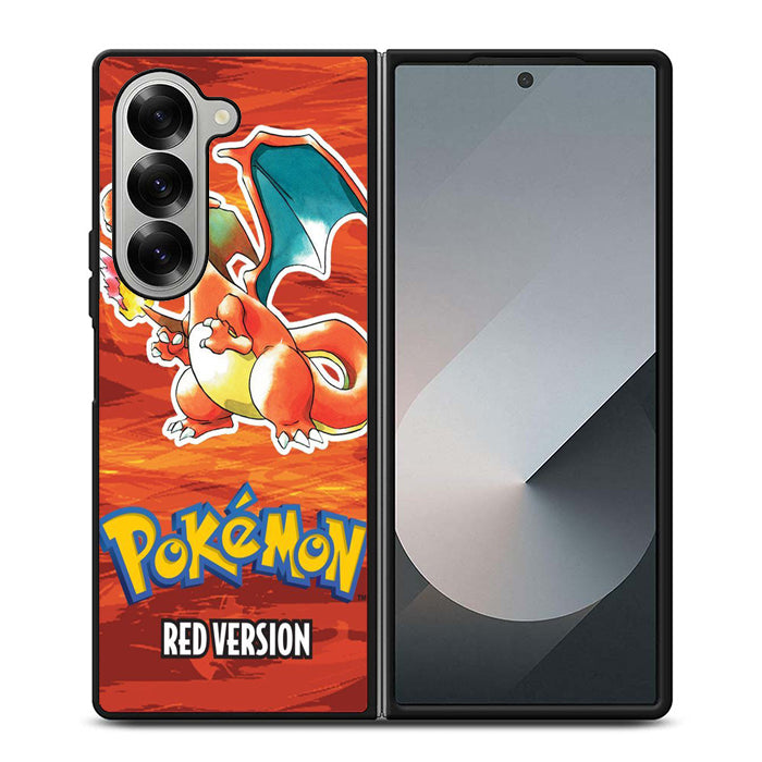 Charizard Red Version Samsung Z Fold 6 Case