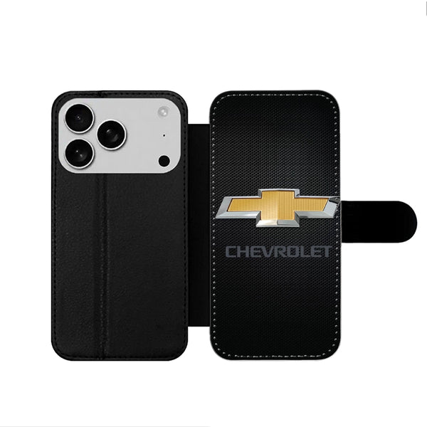 Chevrolet Carbon Logo iPhone 17 Wallet Case